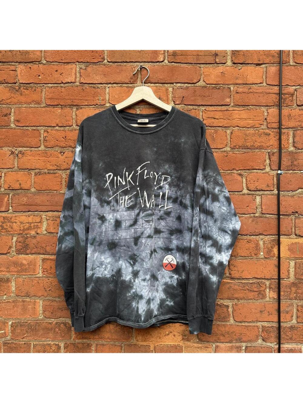 vintage pink floyd liquid blue long sleeve t shirt 2007 XL